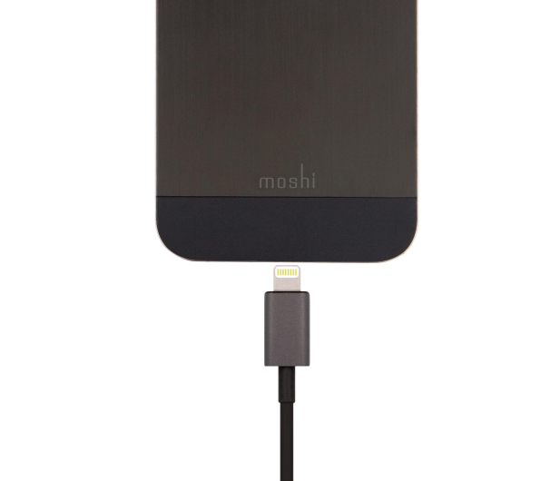 MOSHI USB-Lightning MFI 1m grafitowy - 1389213 - zdjęcie 2